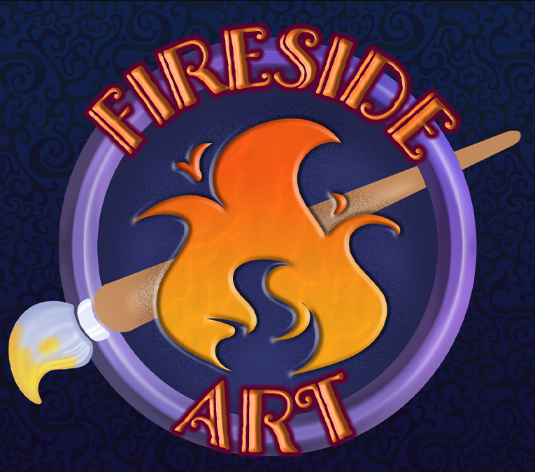Fireside art logo